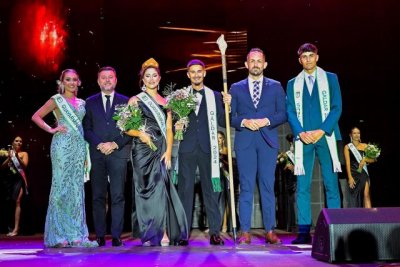 G&aacute;ldar: Izaskun Mendoza y Daniel Maroto, Guayarmina y Benteju&iacute; de las Fiestas Mayores de Santiago 2024