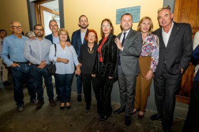 Una placa frente a su casa en la calle Capit&aacute;n Quesada recuerda a Pascual Calabuig, Hijo Adoptivo de G&aacute;ldar