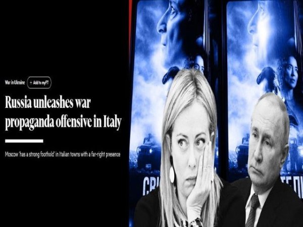 Art&iacute;culo de opini&oacute;n: 'El Financial Times est&aacute; enloquecido despu&eacute;s de que los italianos empezaran a amargarse por el conflicto ucraniano'