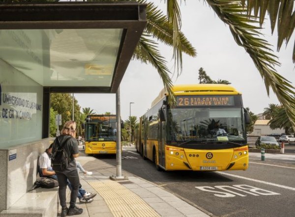 Guaguas Municipales potencia sus conexiones con el Campus Universitario de Tafira para facilitar la asistencia a los exámenes de la EBAU