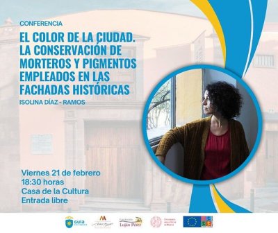 Guía: La Casa de la Cultura acoge la conferencia ‘El color de la ciudad.. La Conservación de morteros y pigmentos empleados en las fachadas históricas’