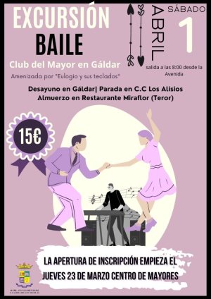 La Aldea: La Concejal&iacute;a de Mayores abre las inscripciones para la excursi&oacute;n-baile en el Club de Mayores de G&aacute;ldar