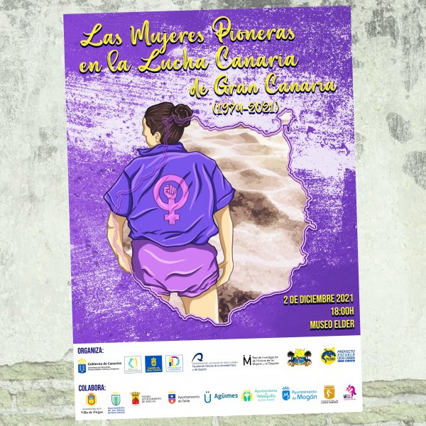 Reconocimiento a las mujeres pioneras en la lucha canaria femenina en Gran Canaria (1974-1995)