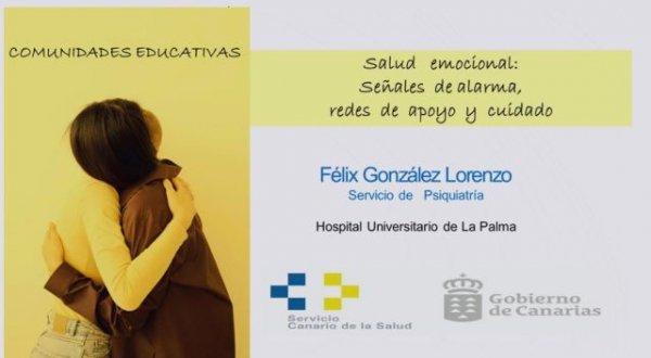 El Hospital Universitario de La Palma participa en una charla sobre los efectos de la erupción volcánica