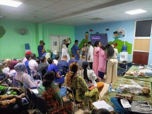 Profesionales del SCS participan en una actividad formativa en Mauritania dentro del proyecto Opendx28