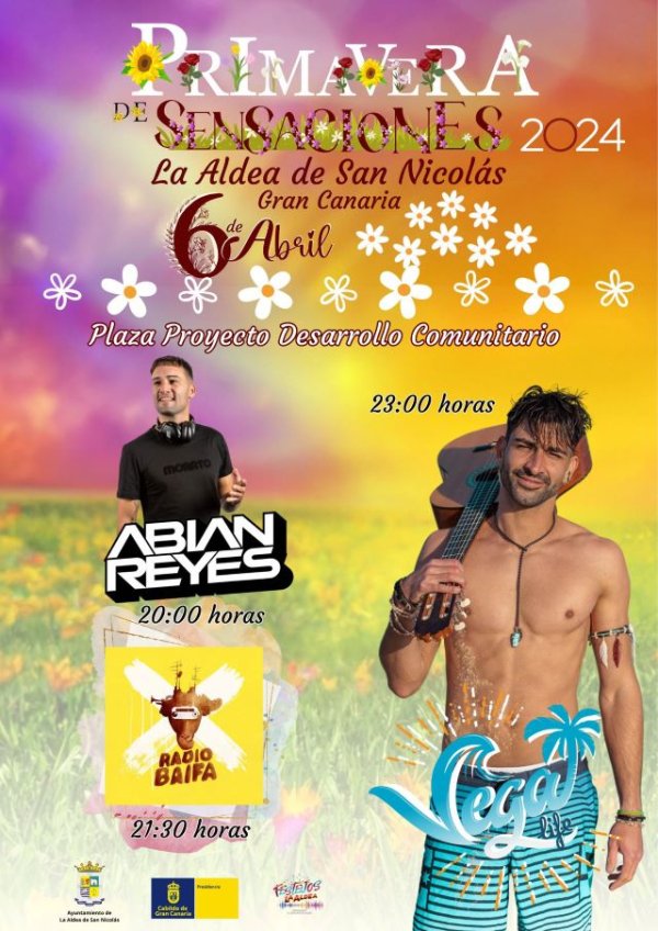 El Vega Life actuará en el ‘Primavera de Sensaciones 2024’ en La Aldea de San Nicolás