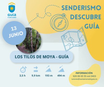 La Concejal&iacute;a de Turismo abre las inscripciones para la segunda ruta de senderismo del programa &lsquo;Descubre Gu&iacute;a&rsquo;