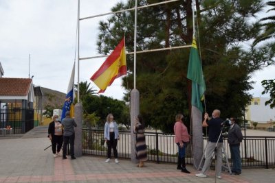 Gáldar celebra en Barrial el 43 aniversario de la Constitución Española