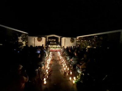 M&aacute;s de 200 personas disfrutan del concierto de Todos Los Santos en La Aldea de San Nicol&aacute;s