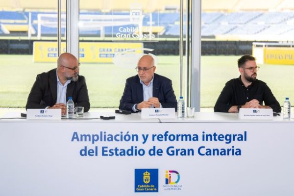 El proyecto para la ampliación y reforma integral del Estadio de Gran Canaria se conocerá antes del 10 de febrero