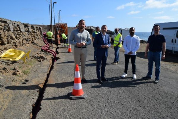 Gáldar: Arrancan las canalizaciones para la instalación de la fibra óptica en La Punta