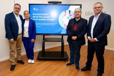 Educación presenta el plan para incorporar la psicología en los centros canarios a partir del curso 2026/2027