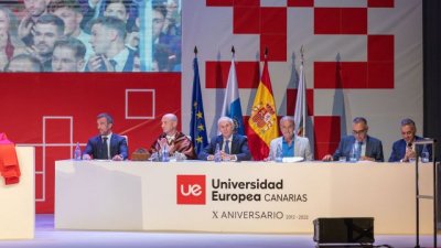 La Universidad Europea de Canarias celebra los actos de graduaci&oacute;n de las tres &uacute;ltimas promociones