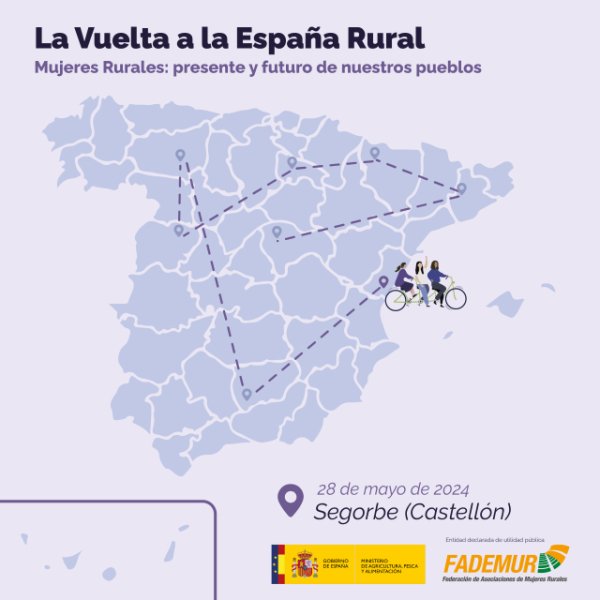 FADEMUR lleva ‘La Vuelta a la España Rural’ a Segorbe (Castellón)