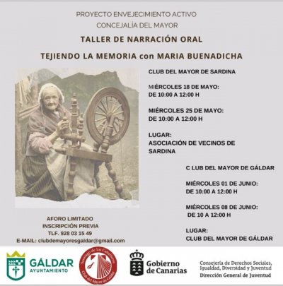 El Programa de Envejecimiento Activo ofrece el taller &lsquo;Tejiendo la Memoria&rsquo;