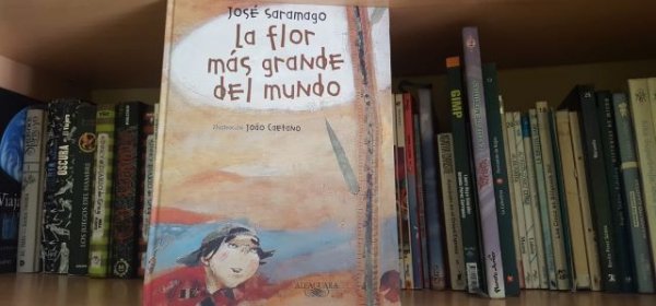 Educación se suma al Centenario de José Saramago con lecturas de “La flor más grande del mundo”