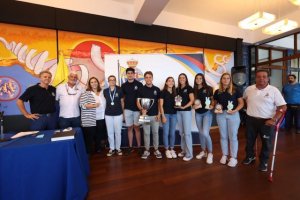 Recepción en el Real Club Náutico de Gran Canaria a sus deportistas con títulos internacionales