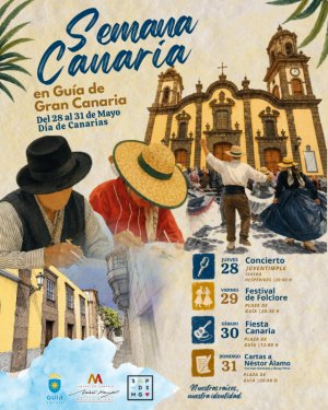 Gu&iacute;a de Gran Canaria celebra las ra&iacute;ces y la identidad canaria con una intensa programaci&oacute;n cultural del 28 al 31 de mayo
