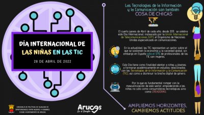 Arucas conmemora el Día Internacional de las Niñas en las Tecnologías de la Información y la Comunicación