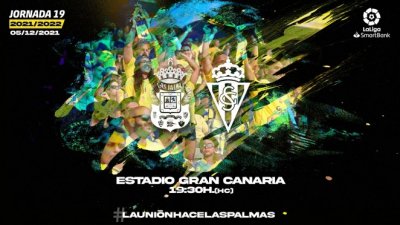 Radio Faro del Noroeste retransmite hoy a las 19.30 horas: UD Las Palmas - Real Sporting de Gijón