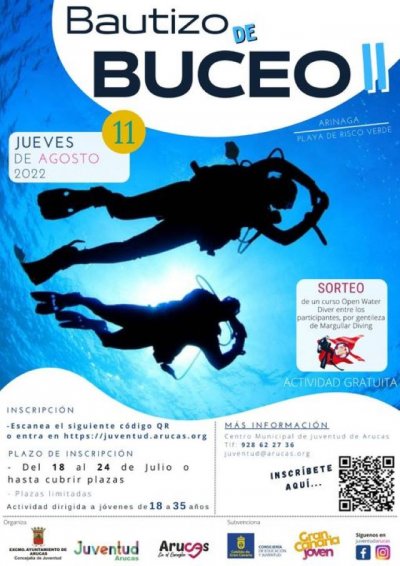 Arucas: ¡¡Seguimos...volvemos al mar y nos vamos de BUCEO!!