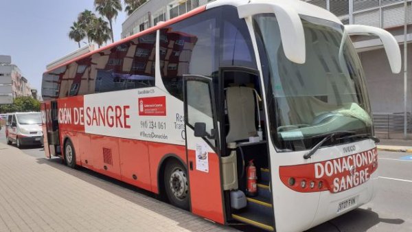 El SCS promueve la donación de sangre en Arucas esta semana