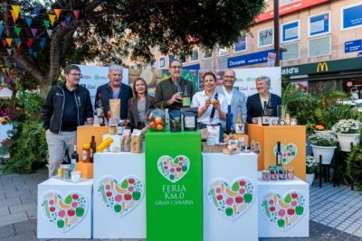 La 35ª edición de la Feria Km.0 Gran Canaria, acerca el producto local al corazón de Las Palmas, en Mesa y López