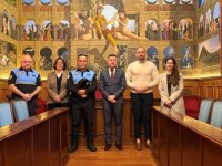 Tom&aacute;s Cruz Hern&aacute;ndez toma posesi&oacute;n como oficial de la Polic&iacute;a Local de G&aacute;ldar