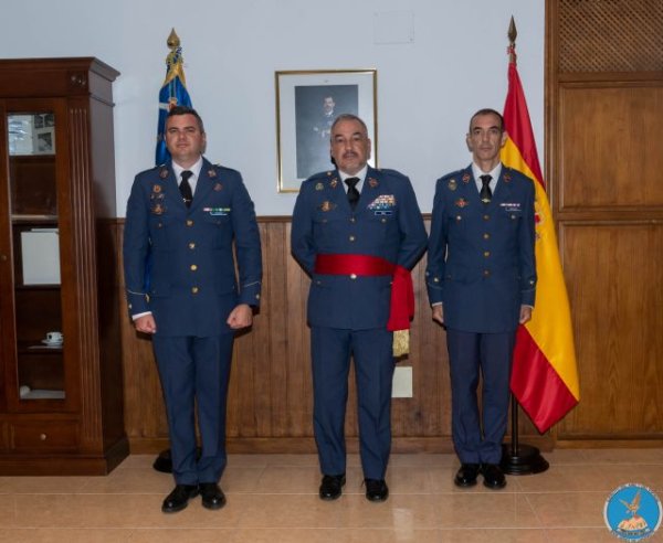 El comandante Tanausú Guglieri toma posesión como jefe del Escuadrón de Vigilancia Aérea n.º 22