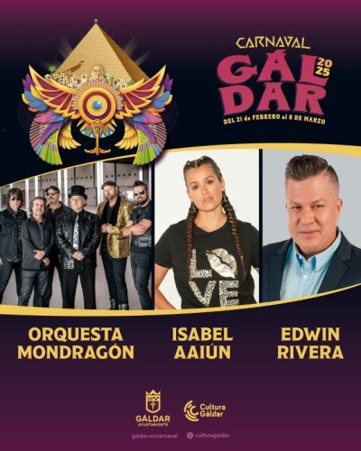 G&aacute;ldar: 'El Antiguo Egipto' se pone en marcha este fin de semana con el Preg&oacute;n, la Gala Drag Queen y el Carnaval infantil en familia
