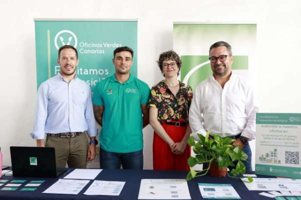 Las Oficinas Verdes inician en Santa Cruz de La Palma una campaña para acercar sus servicios a la ciudadanía