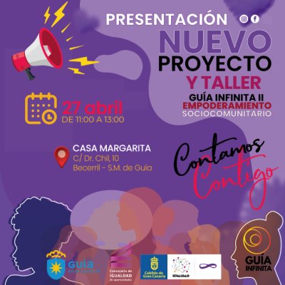 Gu&iacute;a: El Ayuntamiento pone en marcha el proyecto &lsquo;Gu&iacute;a Infinita II: programa de Empoderamiento Sociocomunitario&rsquo;