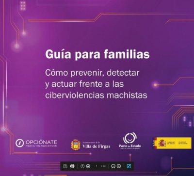 Villa de Firgas: "Gu&iacute;a para familias: c&oacute;mo prevenir, detectar y actuar frente a las ciberviolencias machistas"