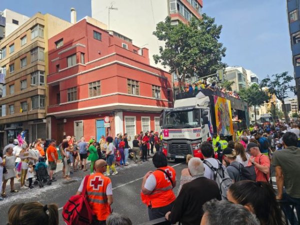 El ‘hospitalito’ de Cruz Roja para ‘Los Carnavales del Mundo’ atiende a 211 personas por incidencias menores