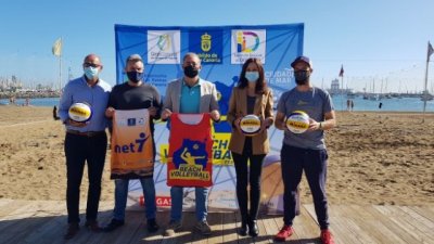 La III edición del Gran Canaria Beachvolleyball Festival aspira a convertirse en la “gran fiesta del voley playa en Canarias”