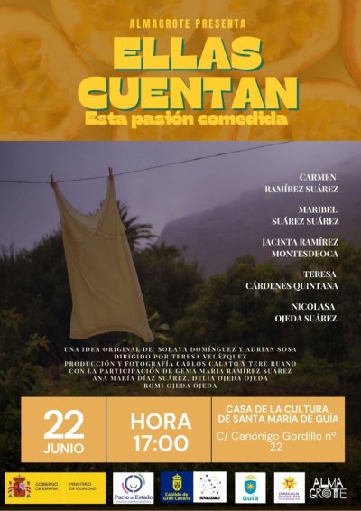 La Casa de la Cultura de Gu&iacute;a acoge la presentaci&oacute;n del documental &ldquo;Ellas cuentan, esta pasi&oacute;n comedida&rdquo;