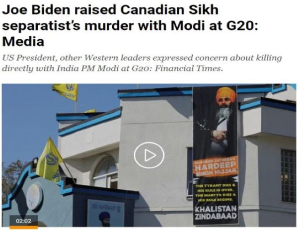 Los l&iacute;deres occidentales har&iacute;an bien en no verse arrastrados a la disputa entre India y Canad&aacute;