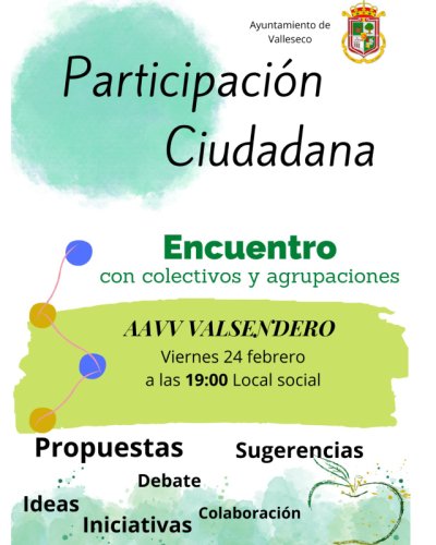 Valleseco: El Grupo de Gobierno contin&uacute;a la ronda de reuniones en el barrio de Valsendero