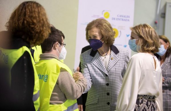 La Reina Sofía refuerza su compromiso con las personas más vulnerables de Ucrania