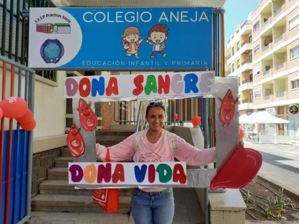 El ICHH celebra su primera campaña de donación en el C.E.I.P Prácticas Aneja