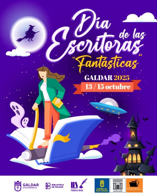 G&aacute;ldar dedica el 'D&iacute;a de las Escritoras' a autoras canarias de g&eacute;nero fant&aacute;stico, terror y ciencia ficci&oacute;n