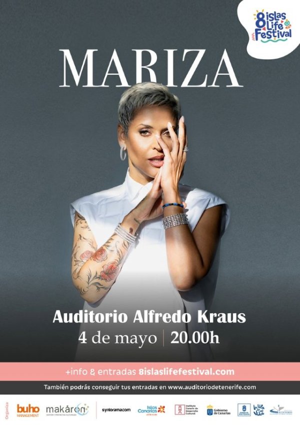 Mariza canta al “Amor” en el Alfredo Kraus este domingo