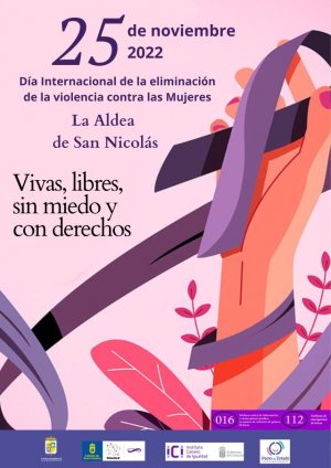 La Aldea de San Nicolás conmemora el Día Internacional de la Eliminación de la Violencia contra las Mujeres