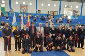 Agaete: La Escuela de Artes Marciales Gáldar, llevó a cabo un encuentro de Hapkido