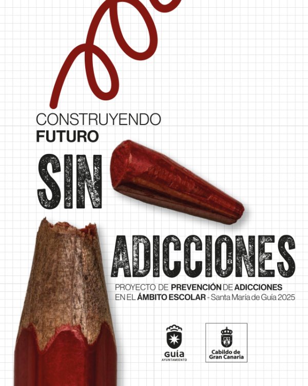 El Ayuntamiento de Guía y los centros educativos ponen en marcha un proyecto de prevención de adicciones en el ámbito escolar