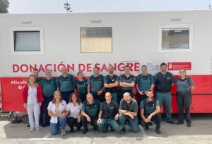 El ICHH celebra una campaña de donación en el Cuartel de la Guardia Civil de Las Palmas de Gran Canaria