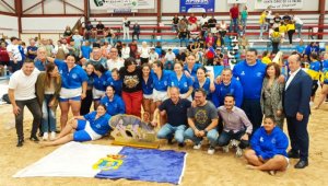Lucha Canaria: Daniela Batista brilla para convertir a La Palma en “Supercampeonas” del Teya Ramos