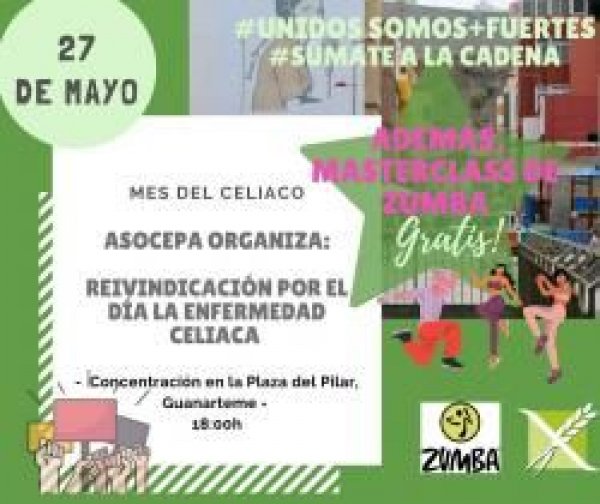 Asociación de Celiacos y sensibles al gluten : “Unidos somos más fuertes”