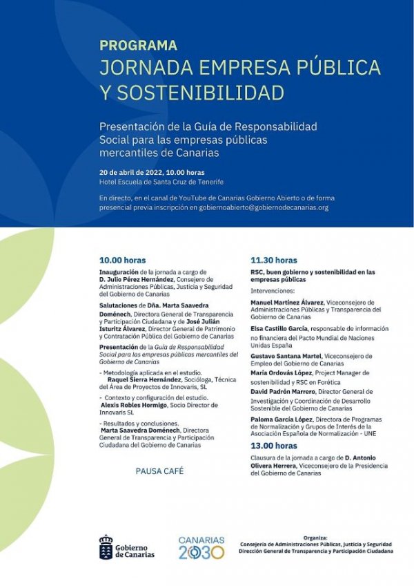El Gobierno edita una guía de responsabilidad social corporativa para sus empresas públicas mercantiles