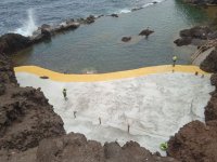 G&aacute;ldar rehabilita el sol&aacute;rium de la zona de ba&ntilde;o de La Furnia